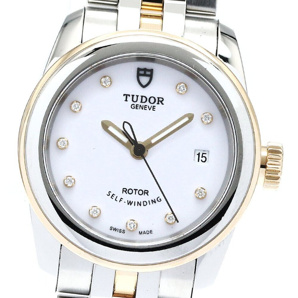 TUDOR Grammar Date 51003 10P diamond white Dial Automatic Ladies Watch_879229